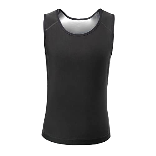 CALANDIS™ Mens Sauna Sweat Vest Workout Shirt Slimming Burner Sweat Enhancing Vest 2XL 3XL Argent | Shapewear | Intimates & Sleep | Womens Clothing