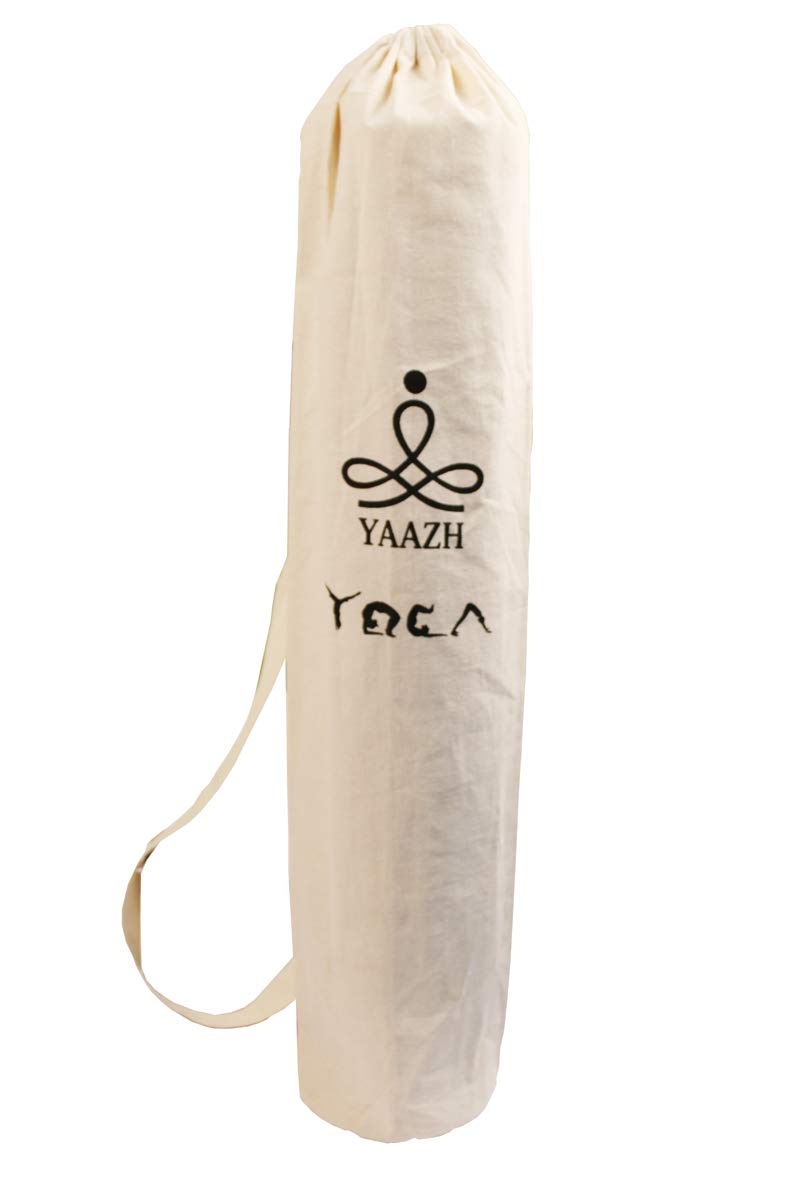 YAAZH Natural Dharba or Khusa Grass Meditation Mat for Men & Women (with Free Carry Bag) (27" x 72")