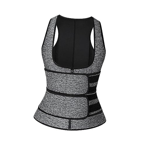 CALANDIS™ Sweat Waist Trainer for Women Body Shaper Workout Tank for Yoga Training Gym Gray S | Shapewear | Intimates & Sleep | Womens Clothing