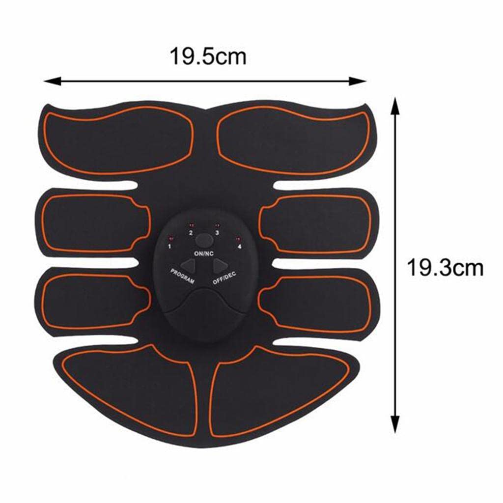 CLUB BOLLYWOOD®Abs Stimulator Abdominal Trainer Waist Male Women's Ab Abdominal Sticker|Fitness, Running & Yoga|Fitness Equipment & Gear |Abdominal Exercisers|1 Piece Abdominal Toning Belt