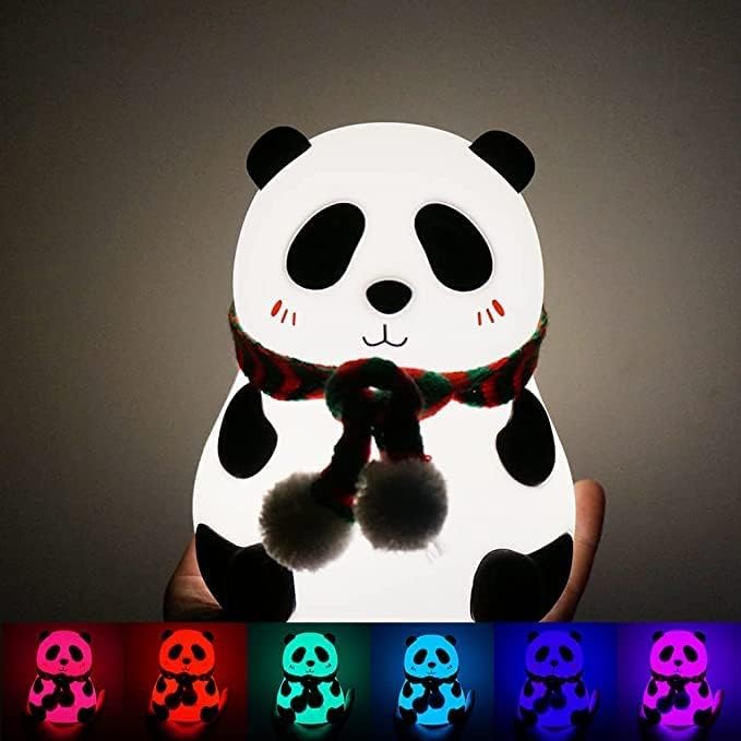 Desidiya® Panda Lamp, Panda Gifts, Panda Touch Silicone Lamp, Birthday Gift for Girls and Boys, Panda Light Lamp, Kids Night Light | Gifts for Woman | Valentine Gift