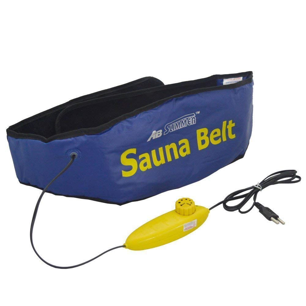 VENDERE Blue Ab Sauna Slim Belt Weight Loss Hot Slimming Belt for Men and Women