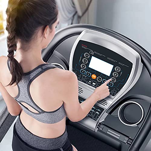 SPARNOD FITNESS STH-4100 (4.5HP Peak) Automatic and Foldable Treadmill with Auto-Incline for Home Use (Free Installation Service)