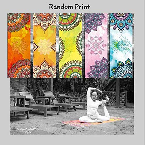 Gadgets Appliances Printed Yoga Mat (Multicolour, 61-173 cm)