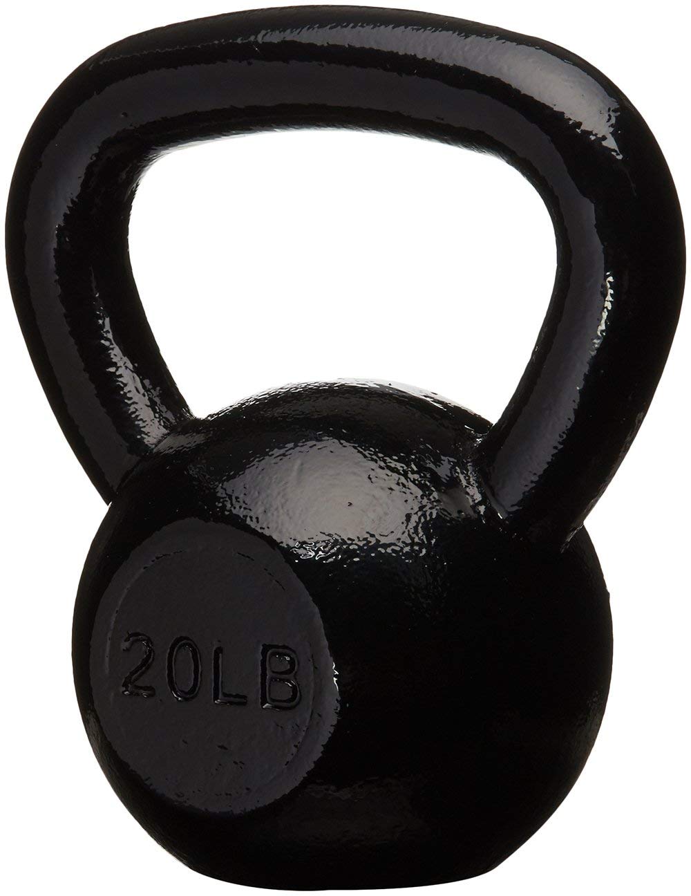 amazon basics Enamel Coated Cast Iron Kettlebell, 9.1 KGS