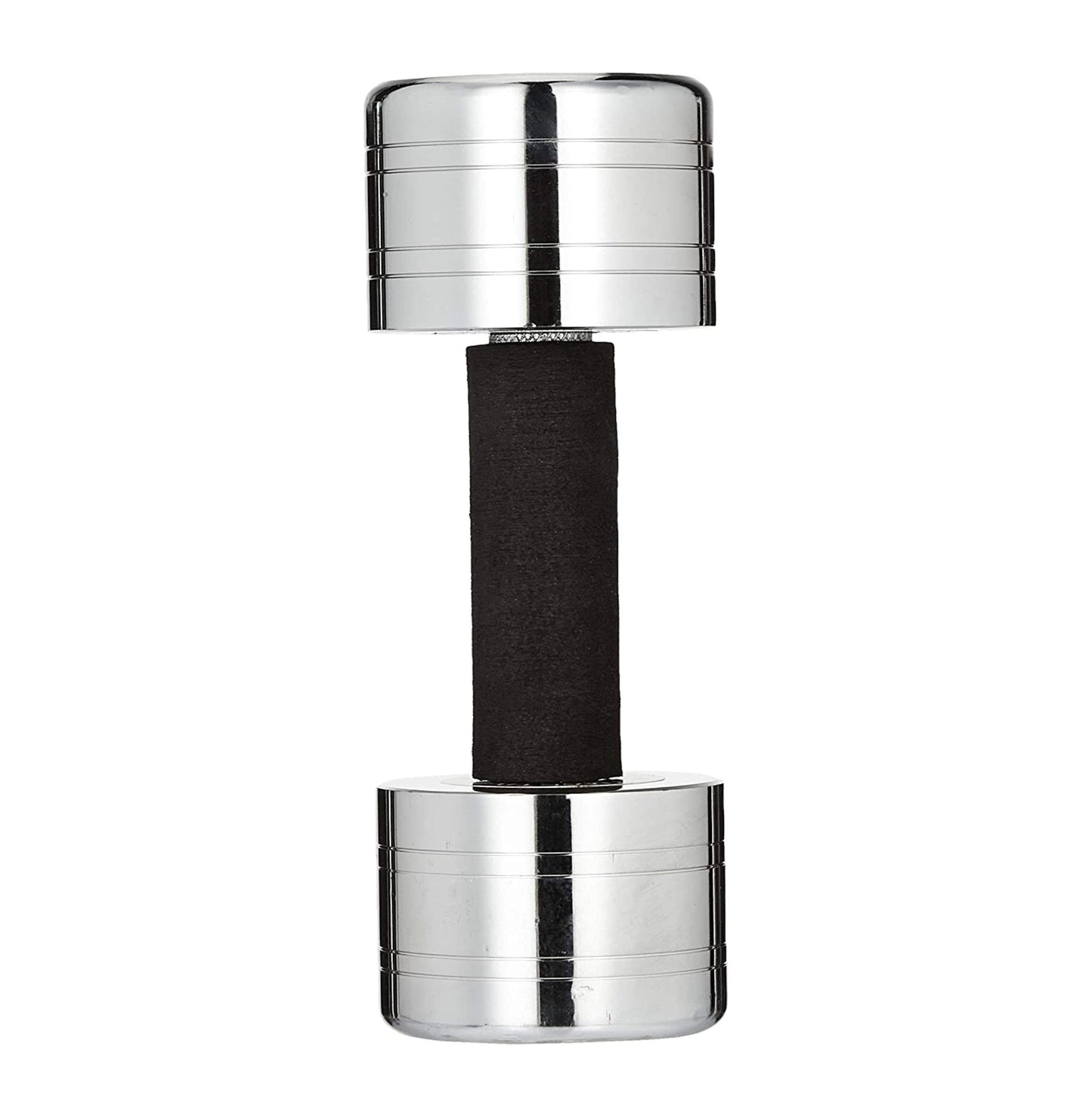 Kore Alloy Steel Set Of 2 Chrome Dumbbell(1 Kg X 2) With Soft Padded Cushion Handles,Pair Of 2 Heavy Dumbbells