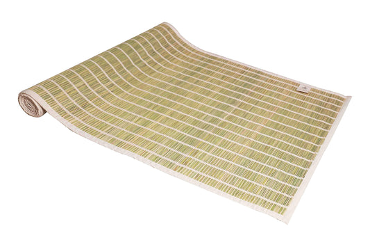 YAAZH Natural Dharba or Khusa Grass Meditation Mat for Men & Women (with Free Carry Bag) (27" x 72")